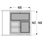 3608-531 Hailo AS Cargo 50 Waste Bin 3608-531 Hailo AS Cargo 50 Waste Bin